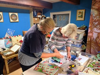 Encaustika na plátno